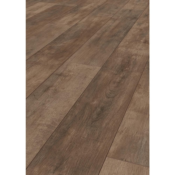 Lifeproof Jacobean Oak 12 mm Thick x 8.03 in. Wide x 47.64 in. Length Laminate Flooring (15.94 sq. ft. / case), Medium