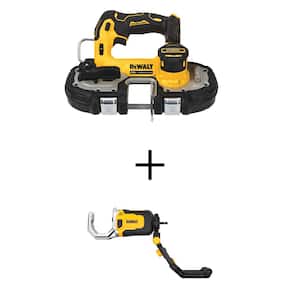 ATOMIC 20V MAX Cordless Brushless Compact 1-3/4 in. Bandsaw(Tool Only) and Impact Connect PVC/PEX Pipe Cutter Attachment