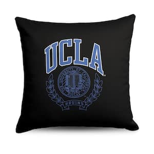 NCAA UCLA Scholar Black 18x18 Multicolor Printed Throw Pillow