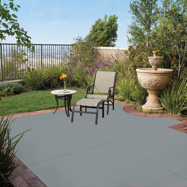 5 gal. #PFC-57 Silver Spur Solid Color Flat Interior/Exterior Concrete Stain