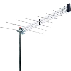 Yagi Roof Top TV Antenna Optimized HDTV Digital Outdoor Directional Aerial VHF UHF FM