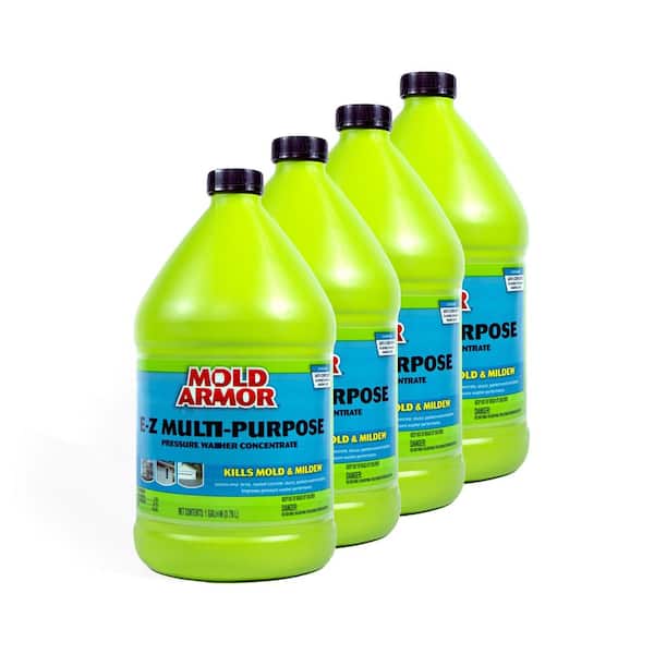 Mold Armor 1 Gal. Outdoor Multi-Purpose Pressure Washer Cleaner (4-Pack)  FG583CS - The Home Depot