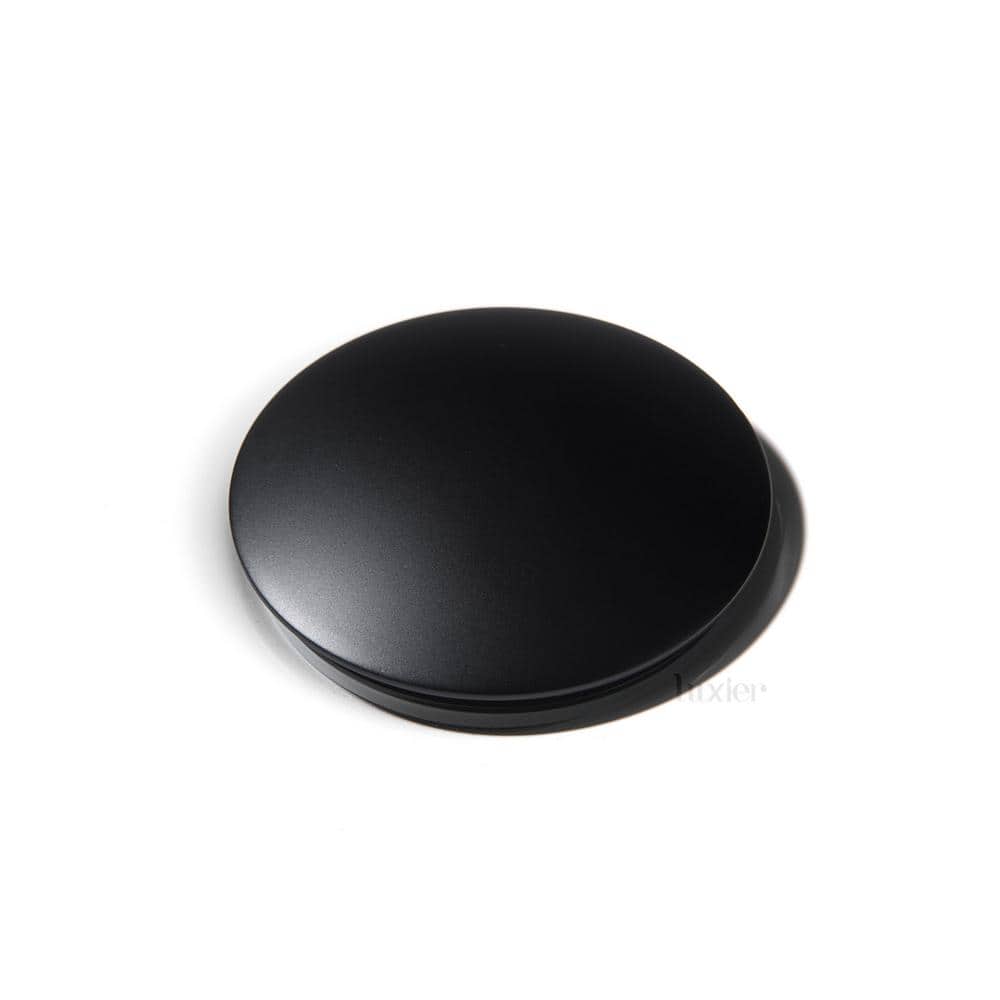 Matte Black Brass Bathroom Sink Pop-Up Drain Stopper