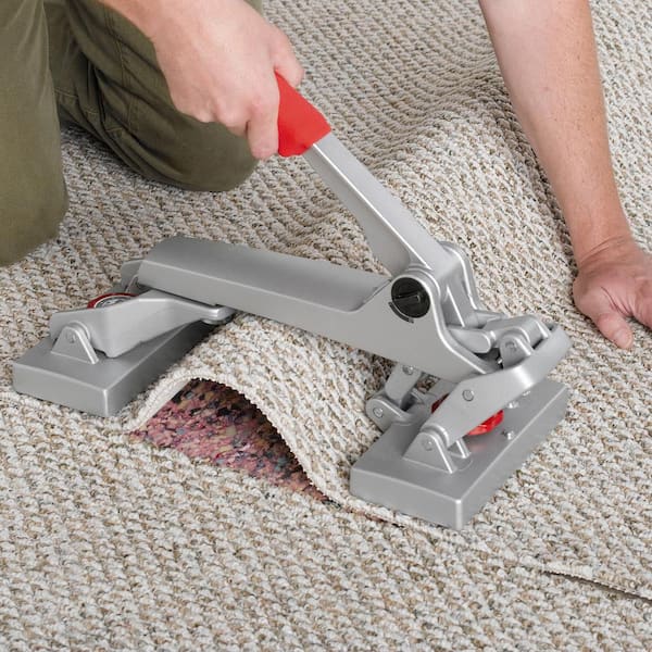 Locking Pattern Matching and Seam Repair Carpet Stretcher with Case