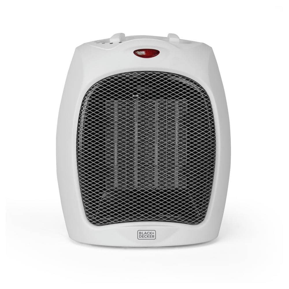 BLACK+DECKER Personal Electric Heater in White BHD101W - The Home