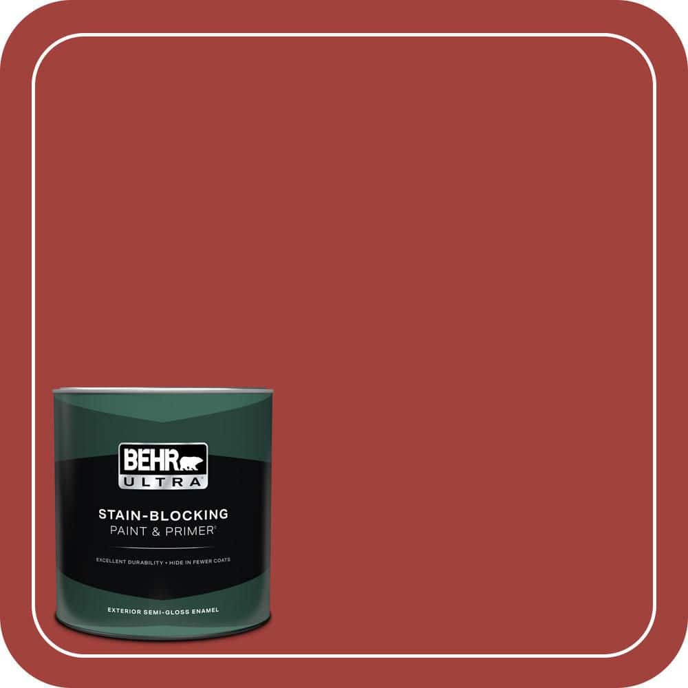 1 qt. #HDC-SM16-12 Tomato Slices Semi-Gloss Enamel Exterior Paint & Primer price history on PriceWatchPro