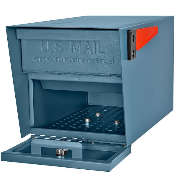 Mail Boss Mail Manager Locking Post-Mount Mailbox with High