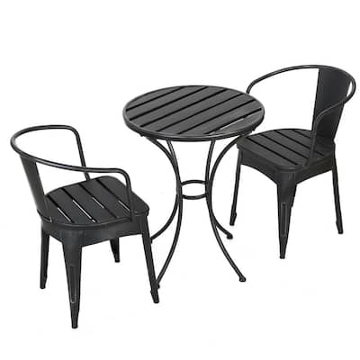 3 piece outdoor table and chair set