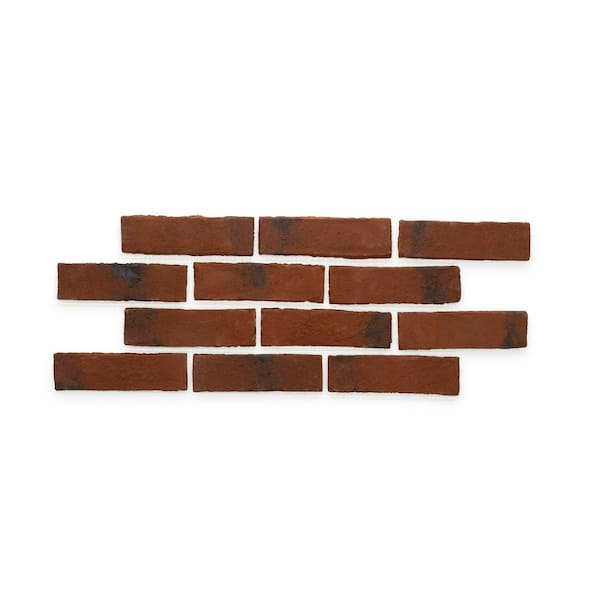 Brickwebb 28 in. x 10.5 in. x 0.5 in. Townmark Brick Sheets - Flats (Box of 5 Sheets)