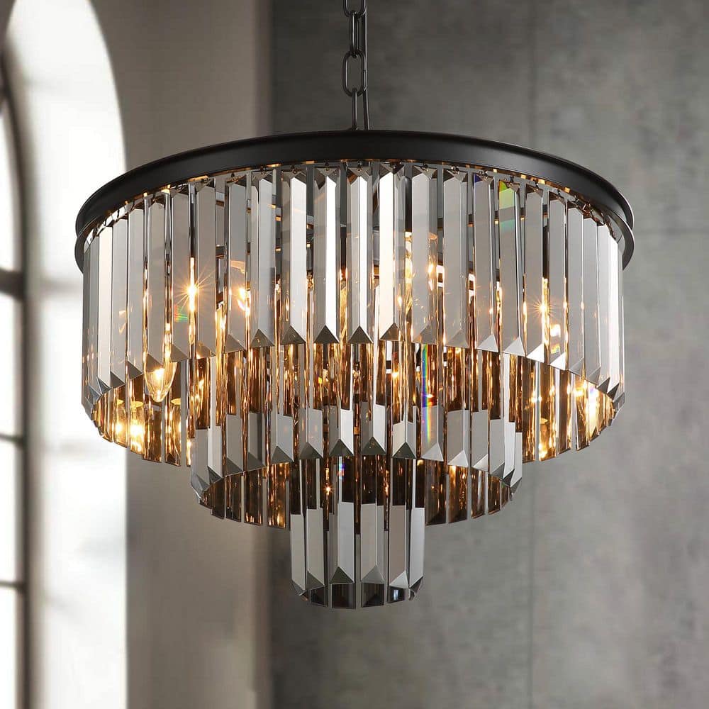 elegance crystal swag chandelier