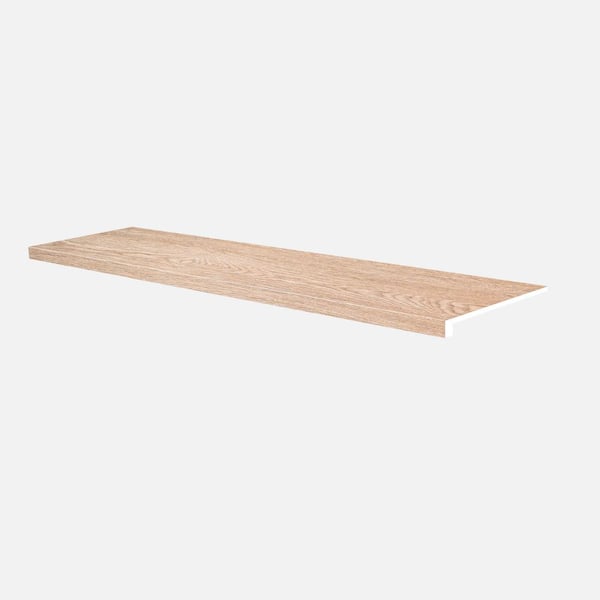 A&A Surfaces Ocean Oak 5/4 in. T x 12 in. W x 47.25 in. L Luxury Vinyl Stair Tread Molding (2-pieces/case)
