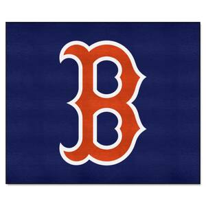 Boston Red Sox Navy 5 ft. x 6 ft. Tailgater Area Rug