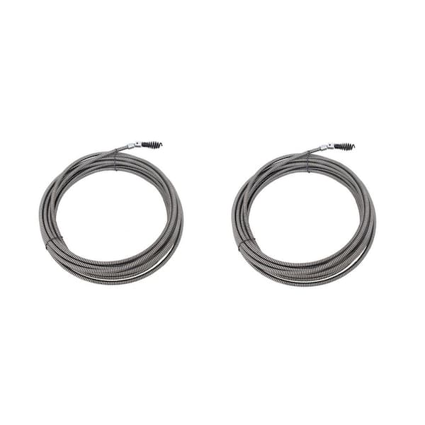 GENERAL WIRE SPRING GIDDS-214102 Pipe Cleaners Drain Cleaning Cable 1/4" x 25... 
