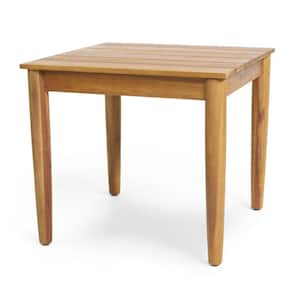 Dafydd Wood Outdoor Patio Side Table