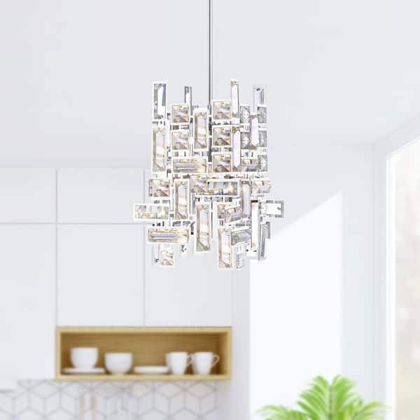 Arley 1 Light Mini Chandelier With Chrome Finish
