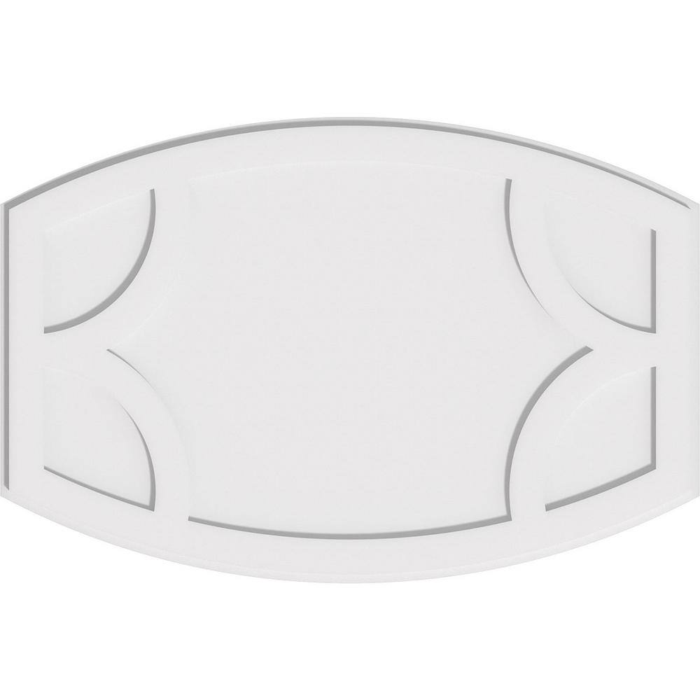1 in. P X 38 in. W X 25-3/8 in. H Kailey Architectural Grade PVC Contemporary Ceiling Medallion price history on PriceWatchPro