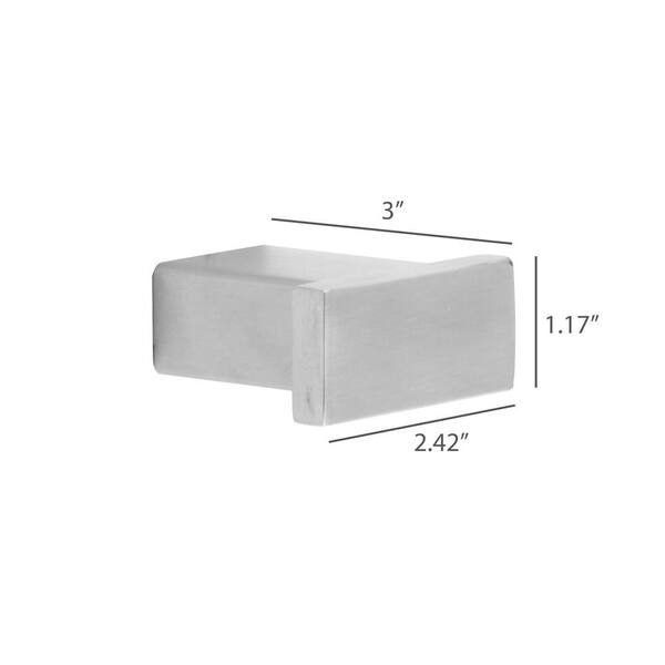 BOANN 4-Piece Sweden Brushed Nickel Decorative Bathroom Hardware Set BOANN 4-Piece Sweden Brushed Nickel Decorative Bathroom Hardware Set