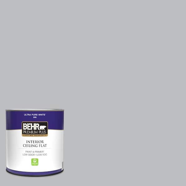BEHR PREMIUM PLUS 1 qt. #N530-3 High Speed Access Ceiling Flat Interior Paint