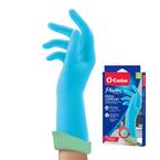 Playtex Fresh Comfort Blue Latex Gloves, Small (1 Pair)