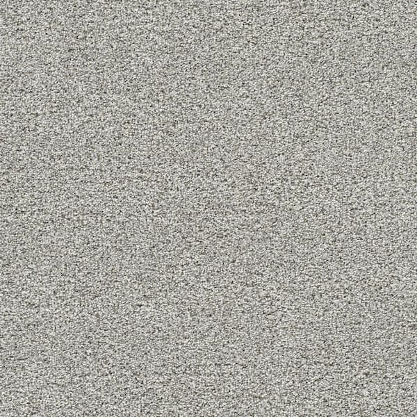 Evermore III - Timeless Gray - 65 Oz. SD Polyester Texture Installed Carpet