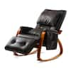 Dark Brown Comfortable Relax Recliner Rocking Chair CRLW60739701