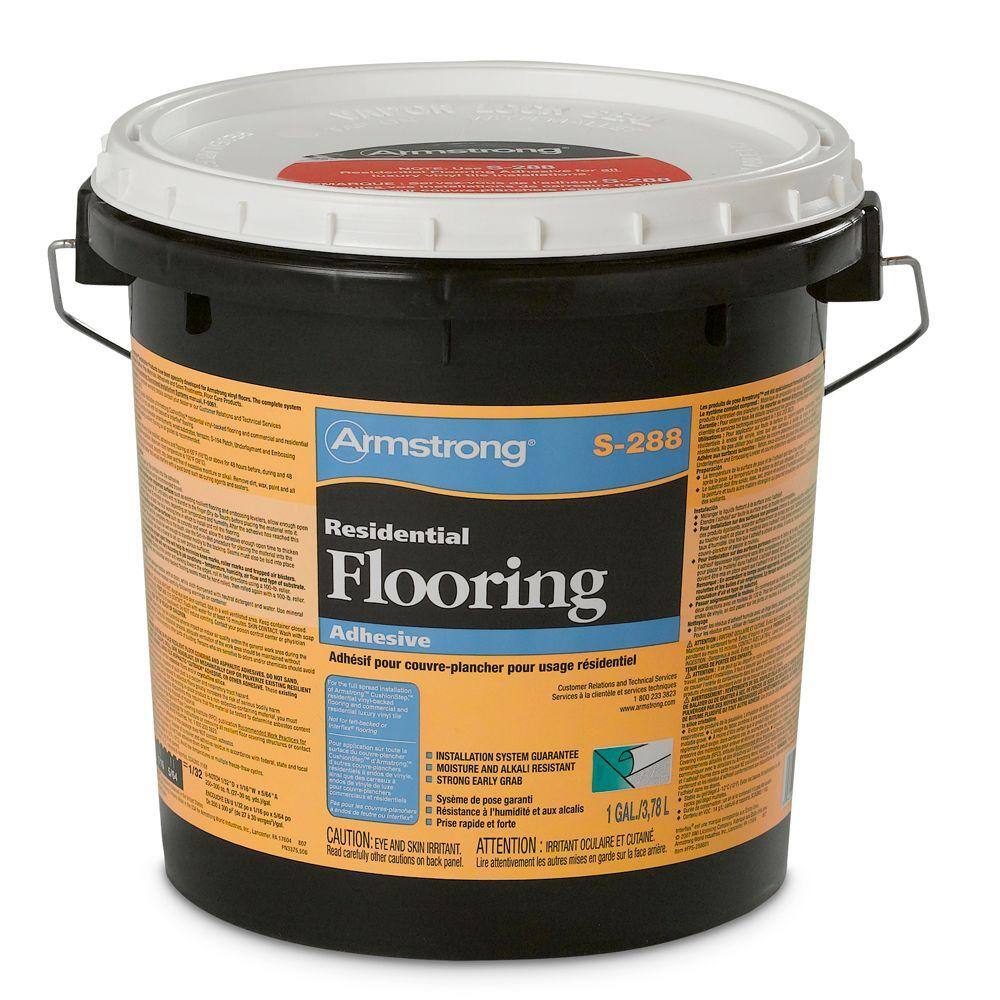 Armstrong 1 Gal Sheet Vinyl Adhesive 00288408 The Home Depot Armstrong S 288 Flooring Adhesive 1 Gal, Armstrong Seam Sealer For Vinyl Flooring