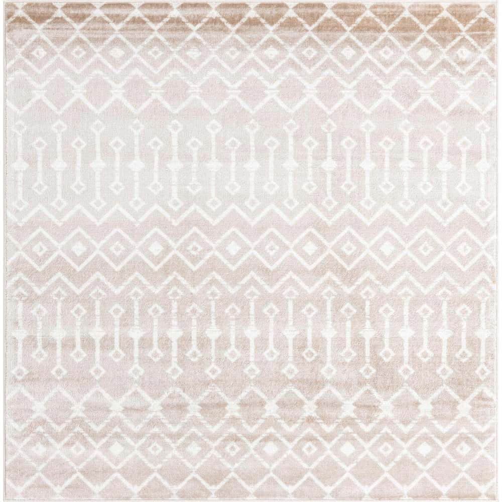 Moroccan Trellis Mamounia Beige 6 ft. x 6 ft. Area Rug price history on PriceWatchPro