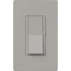 Diva Fan Control and Light Switch for LEDs CFLs Incandescent and Halogen, Gray