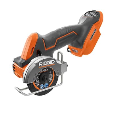 18V SubCompact Brushless Cordless 3 in. Multi-Material Saw (Tool Only) with (3) Cutting Wheels