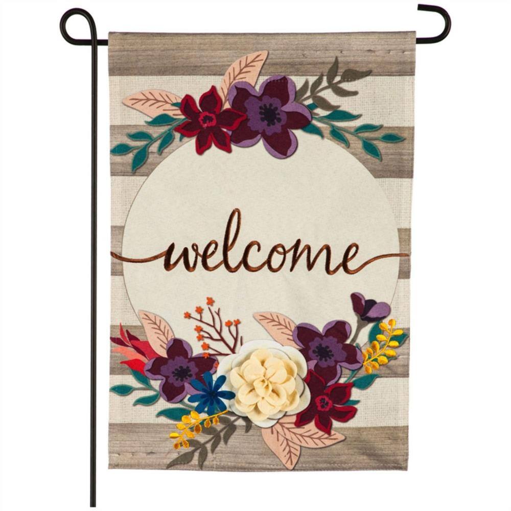 Details about   Decor Magnolias Spring Garden Flag Welcome Flowers Banner Yard 12.5''x18" 