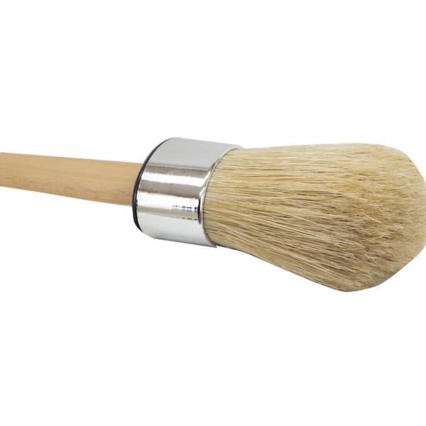 1 Pc Furniture Paint Brush round varnish brush Round Paint Brush Paint Wax