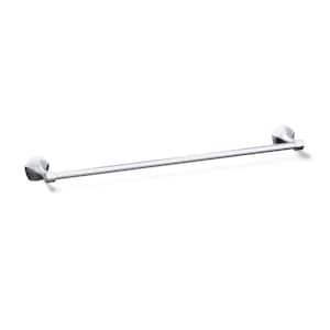 Occasion 24 in. Wall Mounted Single Towel Bar in Polished Chrome