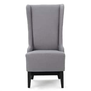 Callie Light Grey Fabric Parsons Chair