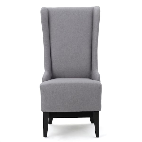 Callie Light Grey Fabric Parsons Chair 10340 The Home Depot