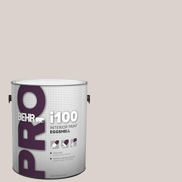 BEHR PRO 1 gal. #N200-1 Moth Gray Eggshell Interior Paint