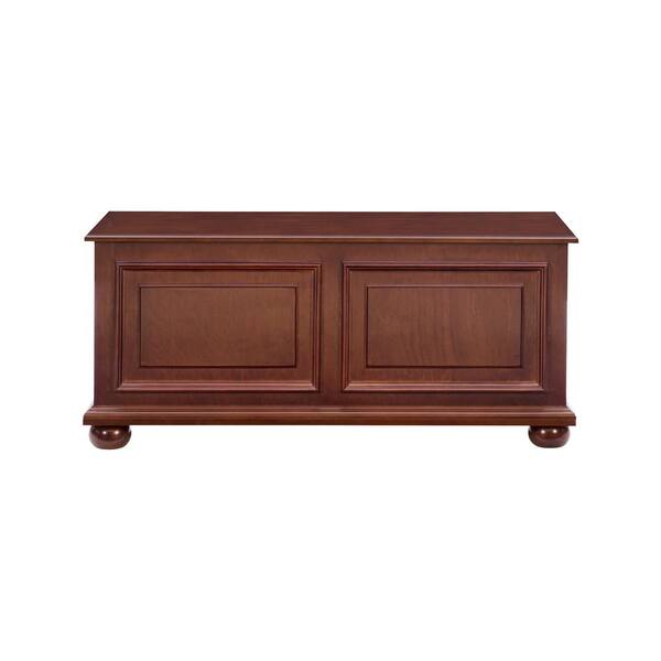 Powell Company Rockland Cherry Finish Cedar Chest with Raised Panels