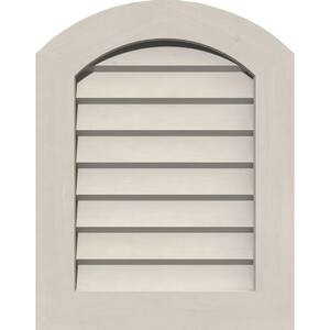 23 in. x 41 in. Diamond Primed Smooth Pine Wood Paintable Gable Louver Vent