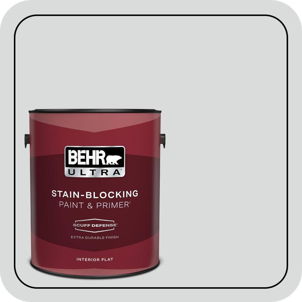 1 gal. #PPU26-14 Drizzle Extra Durable Flat Interior Paint & Primer price history on PriceWatchPro