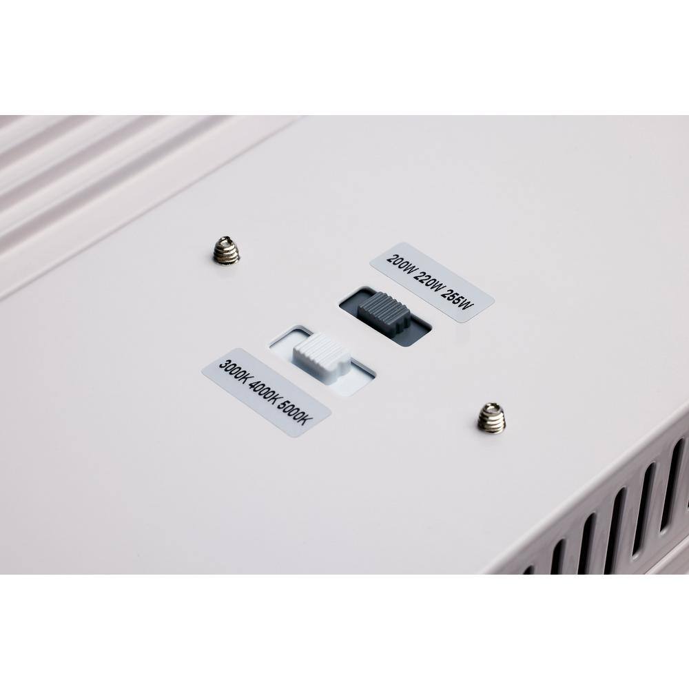 White Aluminum Dimmable LED High Bay Ceiling Light