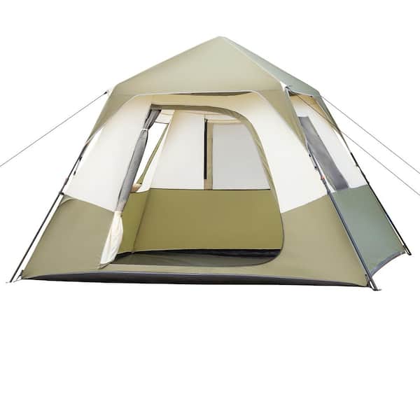 Karl home 6 Person Pop Up Automatic Iron Frame Family Camping Tent
