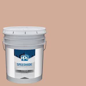 5 gal. PPG16-01 Sombrero Tan Semi-Gloss Exterior Paint