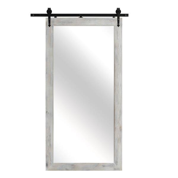Wood Framed Wall Mirror, Long Door Mirror Home Depot