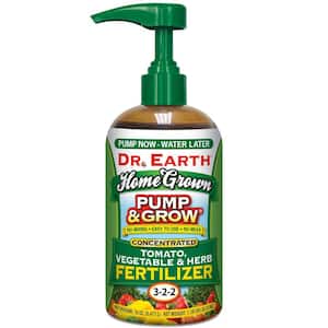 16 oz. Organic Pump and Grow Home Grown Herb, Vegetable and Tomato Fertilizer