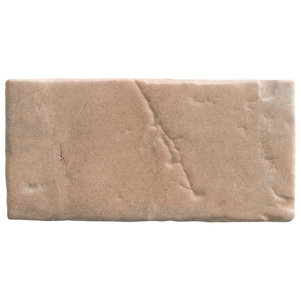 Ivy Hill Tile Tripoli Cotto 3.93 in. x 0.35 in. Matte Terracotta Look Ceramic Wall Tile Sample