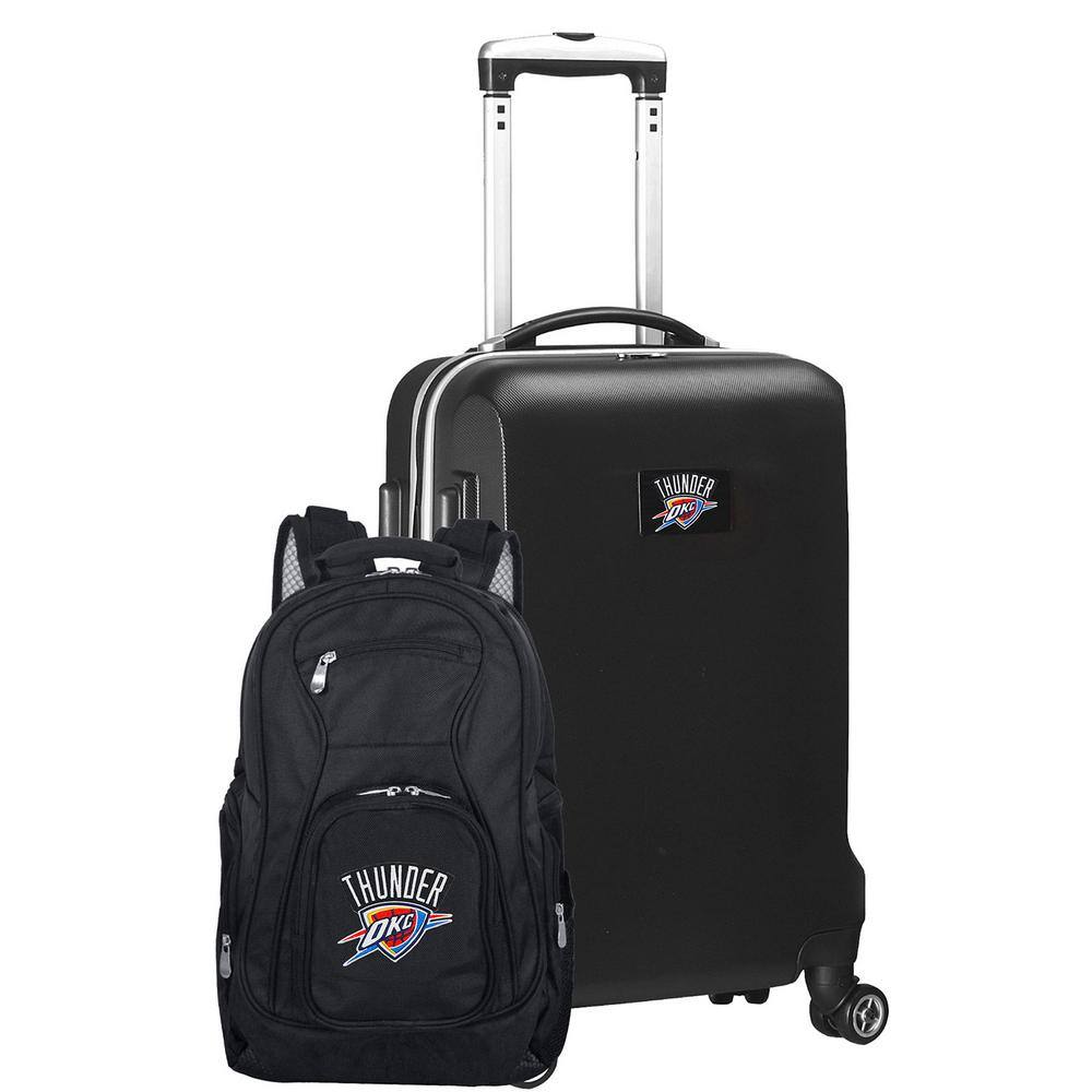 Mojo OKC Thunder Deluxe 2Piece Backpack and CarryOn Set NBTHL104