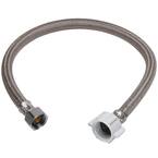 1/2 in. Compression x 7/8 in. Ballcock Nut x 20 in. Braided Polymer Toilet Connector