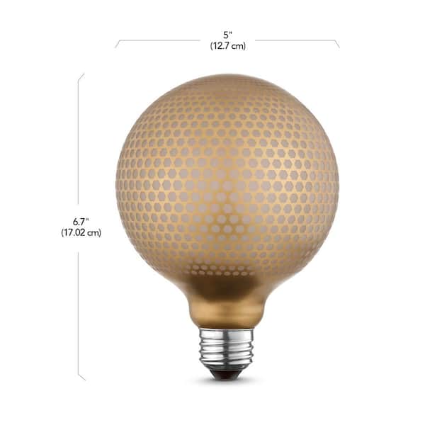 G40 LED Smooth Opaque Bulb – Modern Display