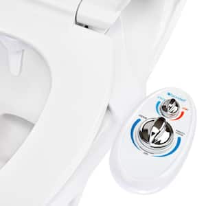 SouthSpa Non-Electric Left Handed Bidet Attachment in White