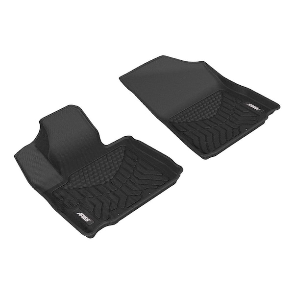 Aries StyleGuard XD Black Custom Heavy Duty Floor Liners, Select Kia Sorento 5, 7-Passenger, 1st Row Only