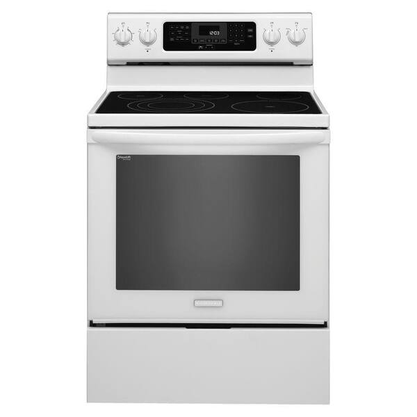 KitchenAid Architect Series II 6.2 cu. ft. Electric Range with Self-Cleaning Convection Oven in White